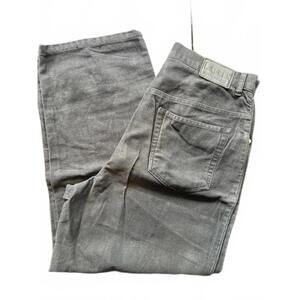 Vintage Ralph Lauren Women's Black Denim Pants - Size 12